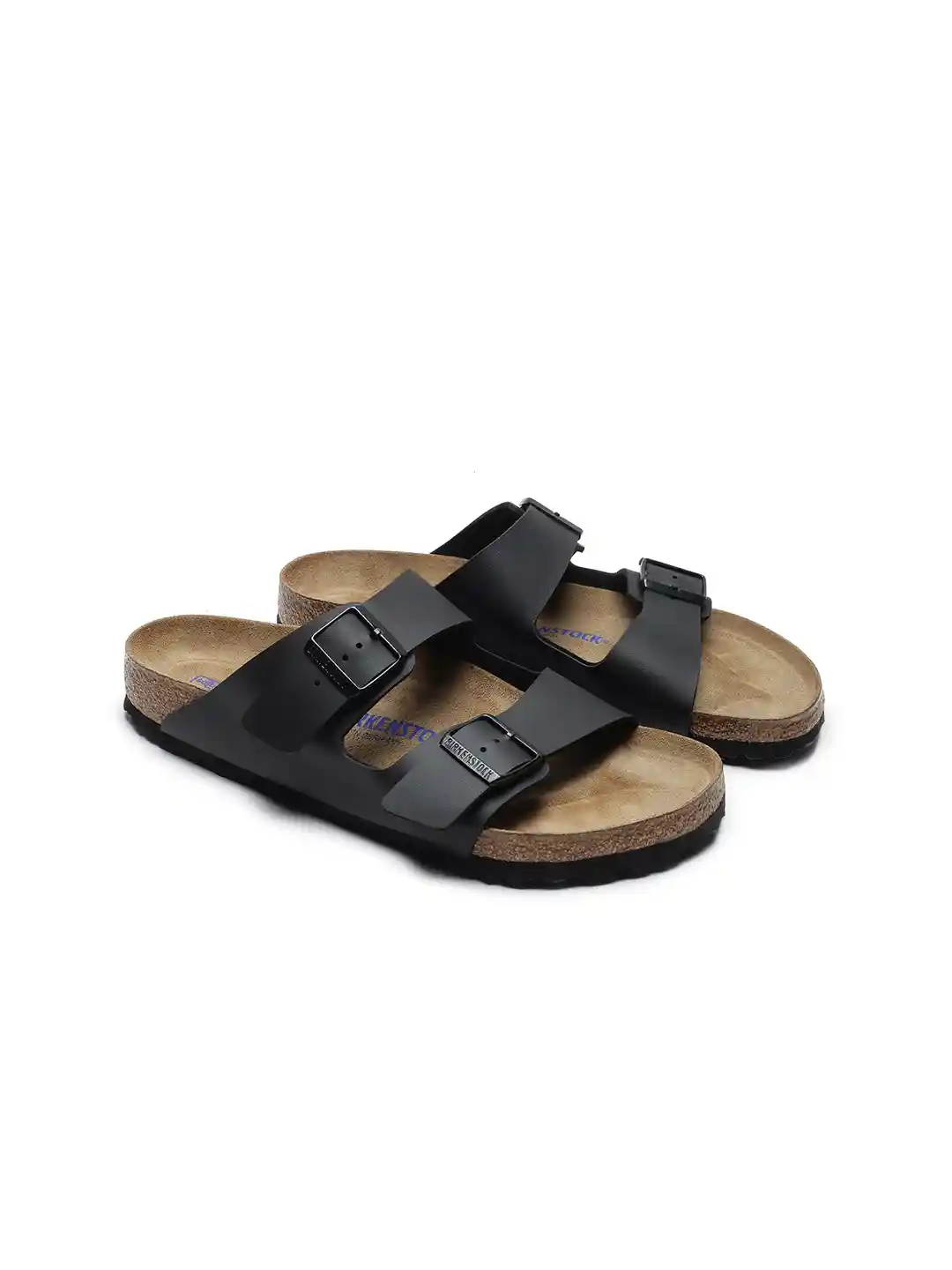 Buy Birkenstock Arizona Soft Footbed Black Regular Width Birko