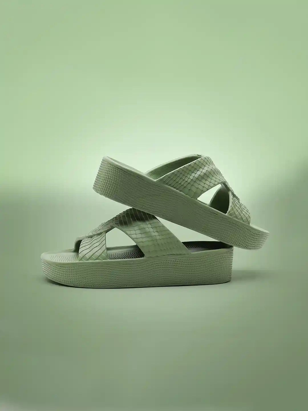 Buy ASIAN Women Rubber Chunky Sliders Flip Flops for Women