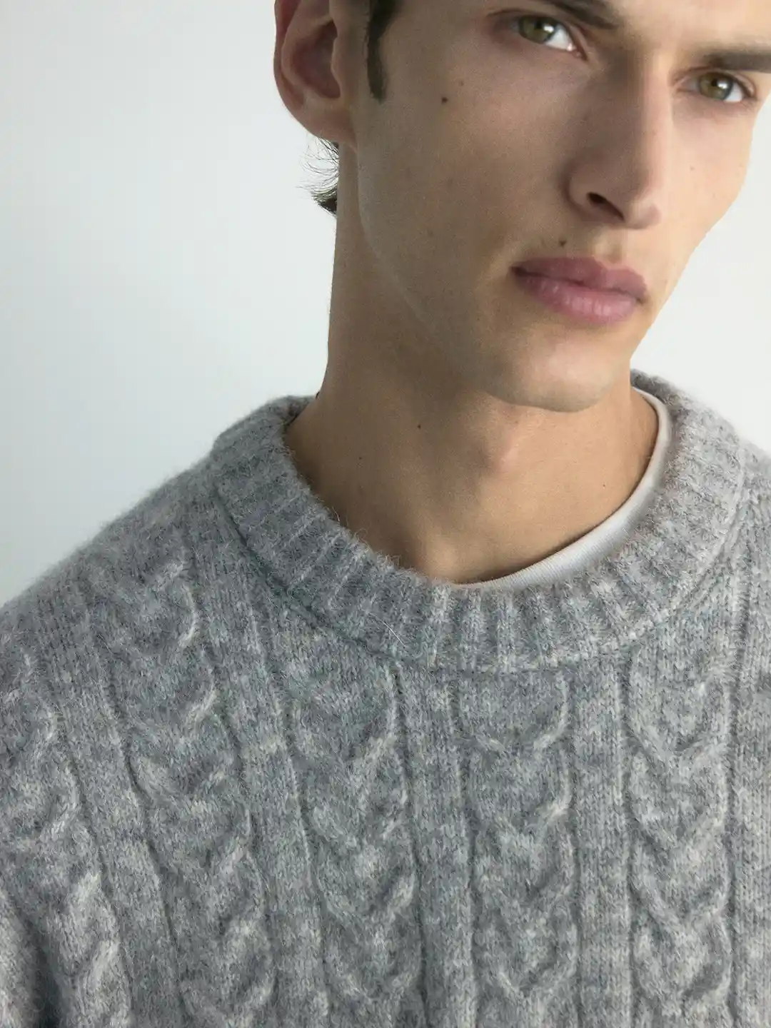 Buy H&M Regular Fit Cable Knit Jumper Sweaters for Men 37243825