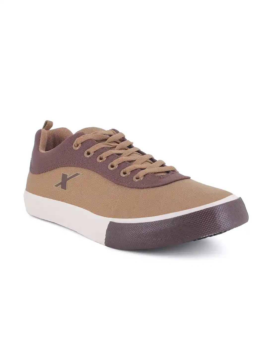 Buy Sparx Men Camel Brown Textile Non-Marking Sneakers Casual