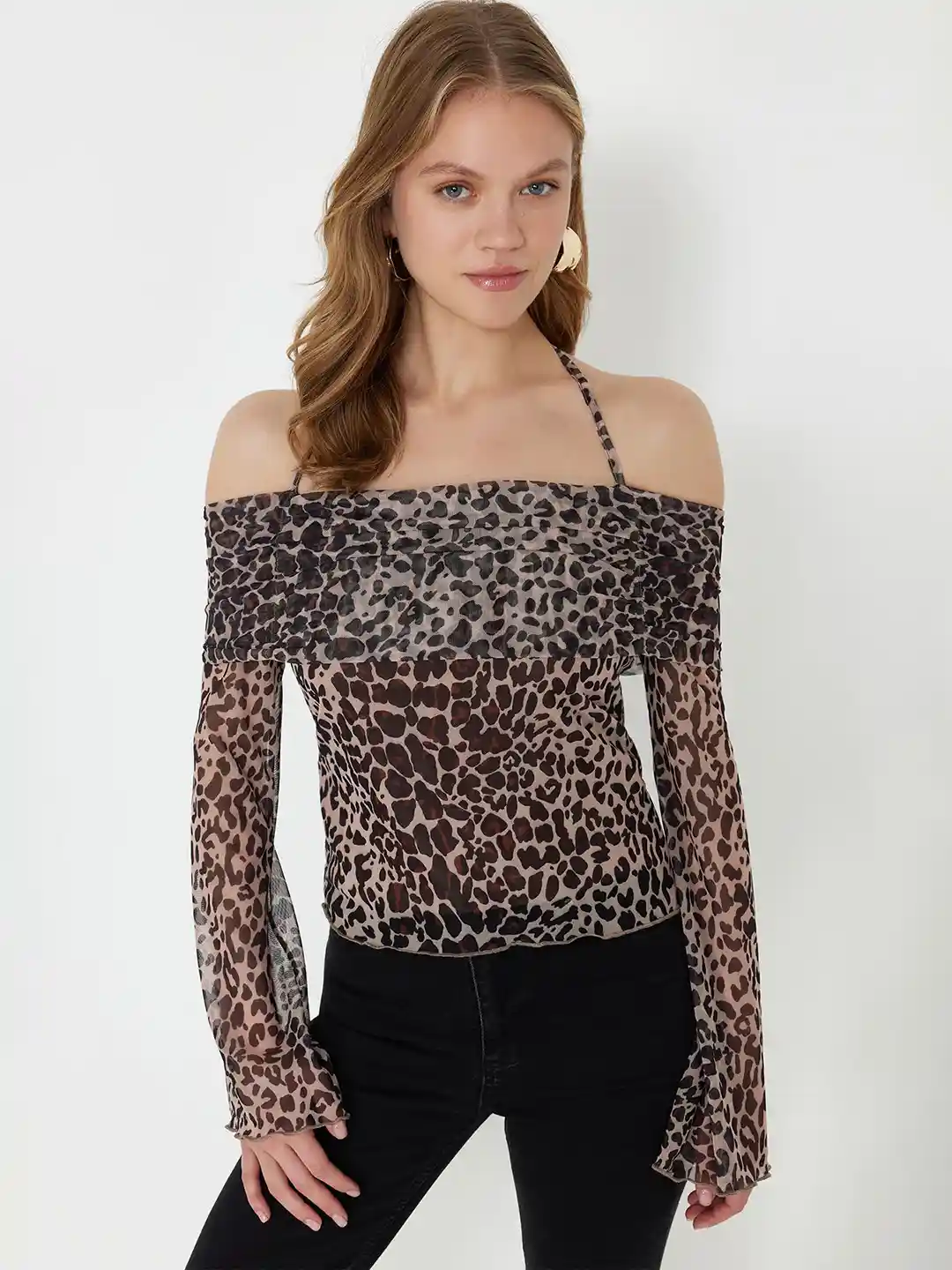 トップス theredthread S dot off shoulder tops THEREDTHREAD / ザ