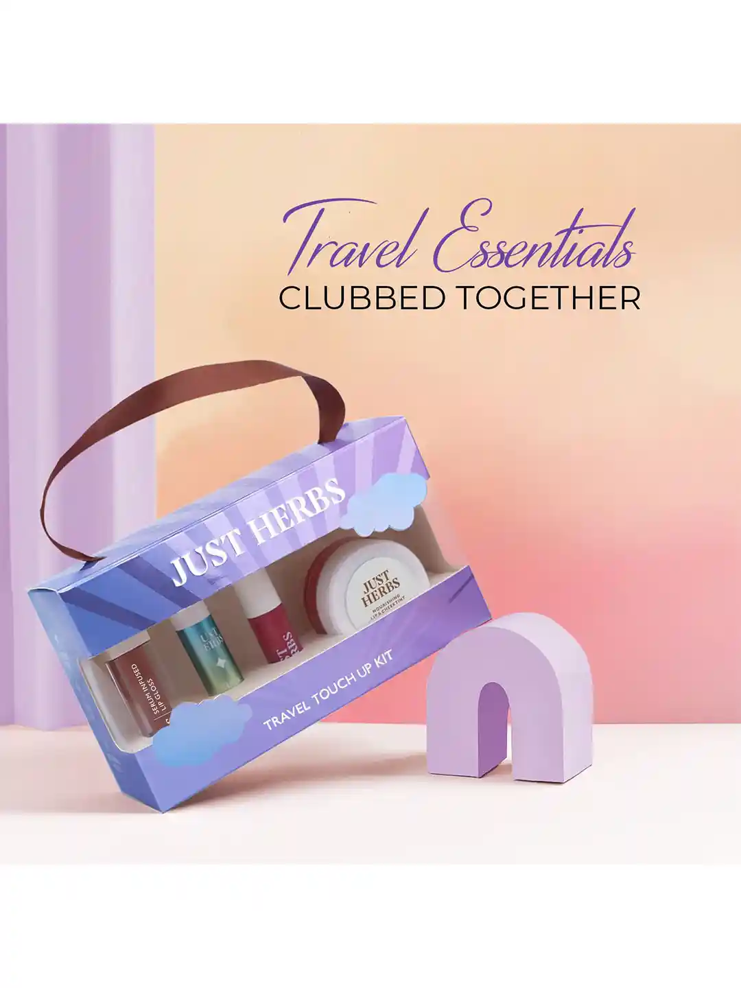 Buy Just Herbs Set Of Travel Touch Up Makeup Kit Beauty Gift