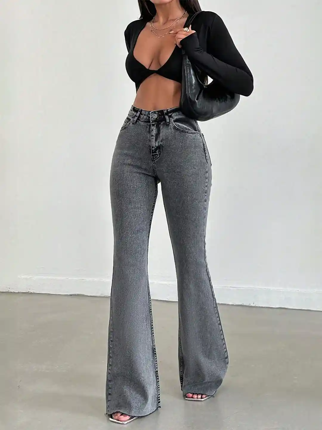 Buy Off Duty India Women Comfort Bootcut High-Rise Clean Look