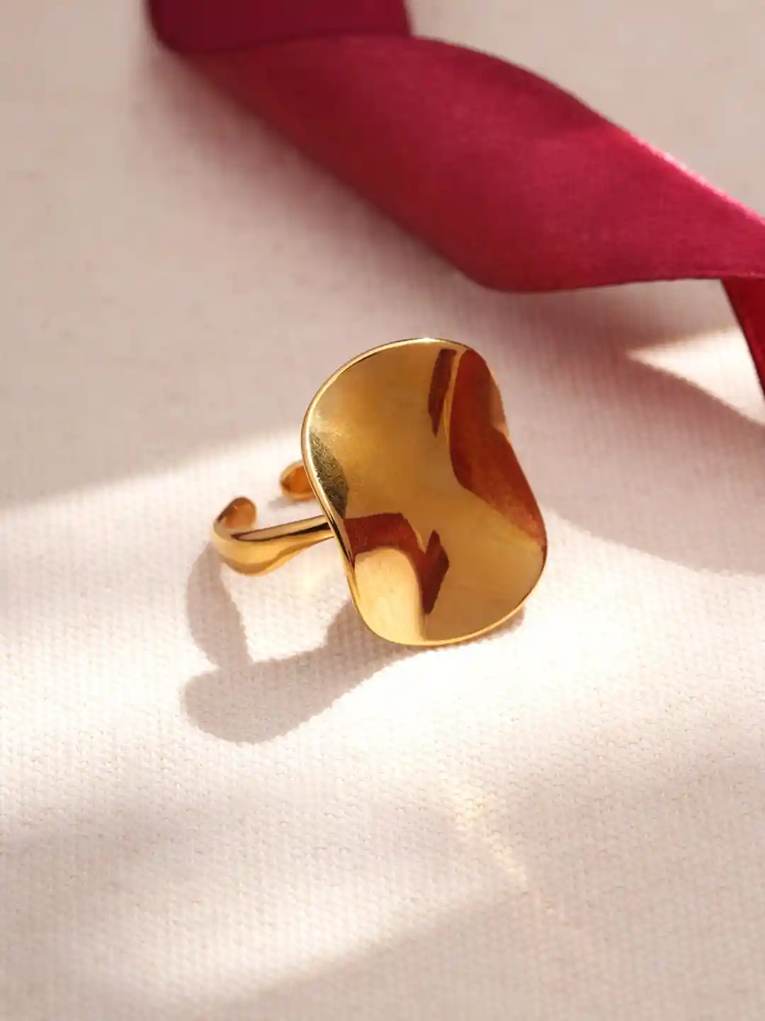 Buy PALMONAS 18KT Gold Plated Stainless Steel Waterproof Anti