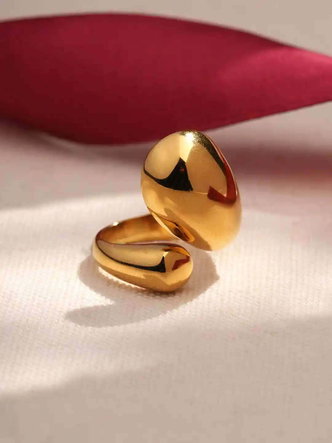 Buy PALMONAS 18KT Gold Plated Stainless Steel Anti-Tarnish Molten