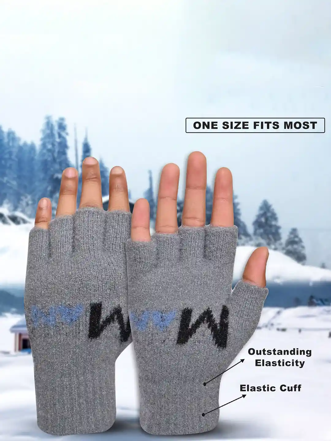 Buy LOOM LEGACY Men Fingerless Gloves - Gloves for Men 37293760