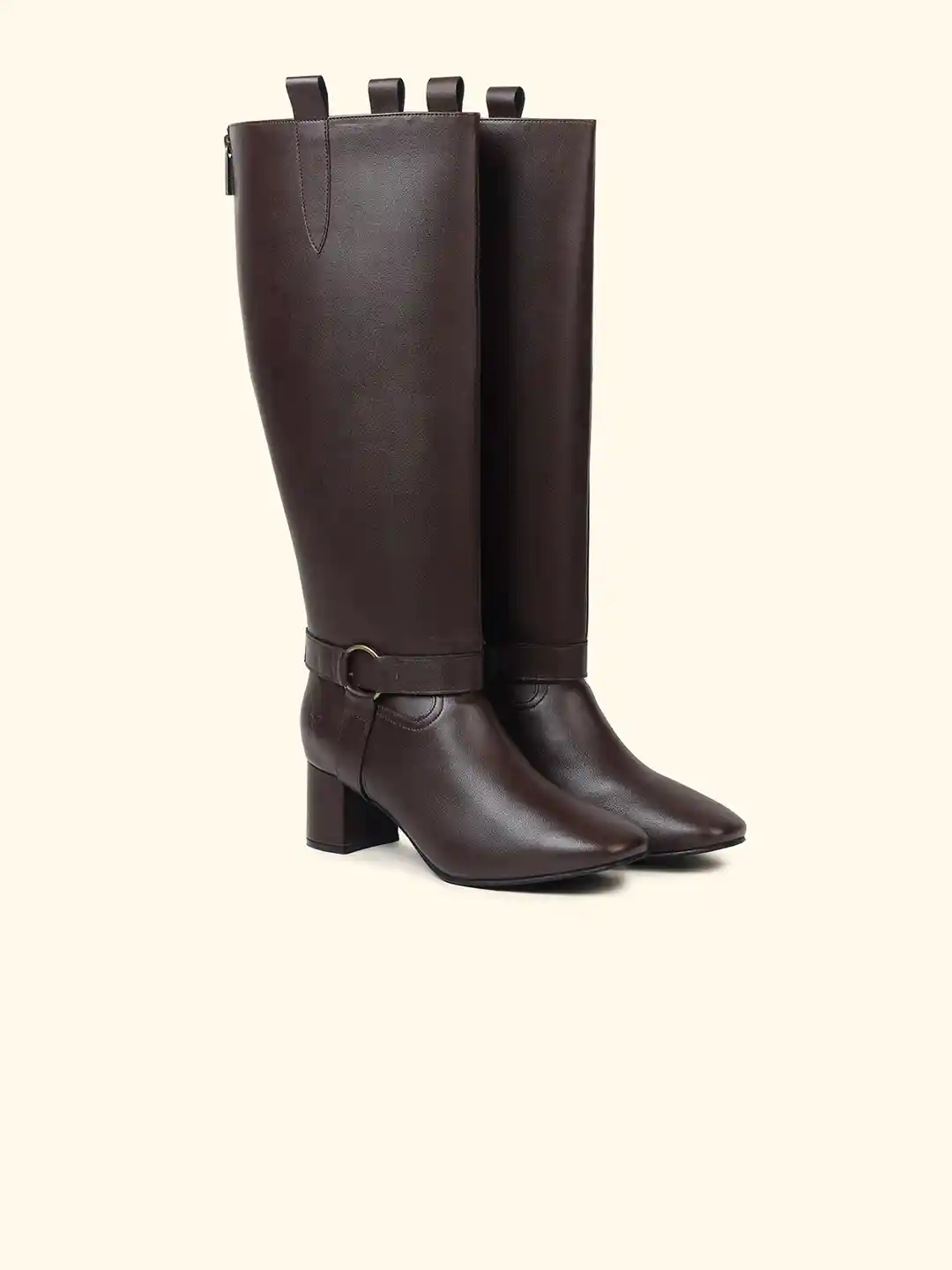 Buy yoho Women in1 Calf-Length Leather Finish Detachable Ankle