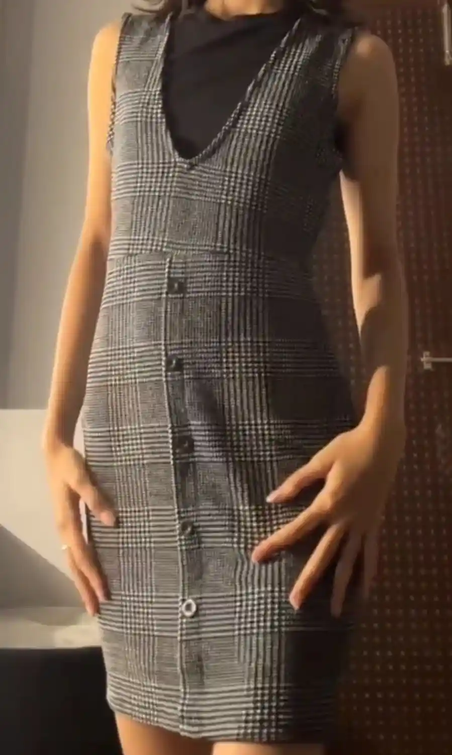 Buy KETCH Checked Pinafore Dress Dresses for Women 21234806 Myntra