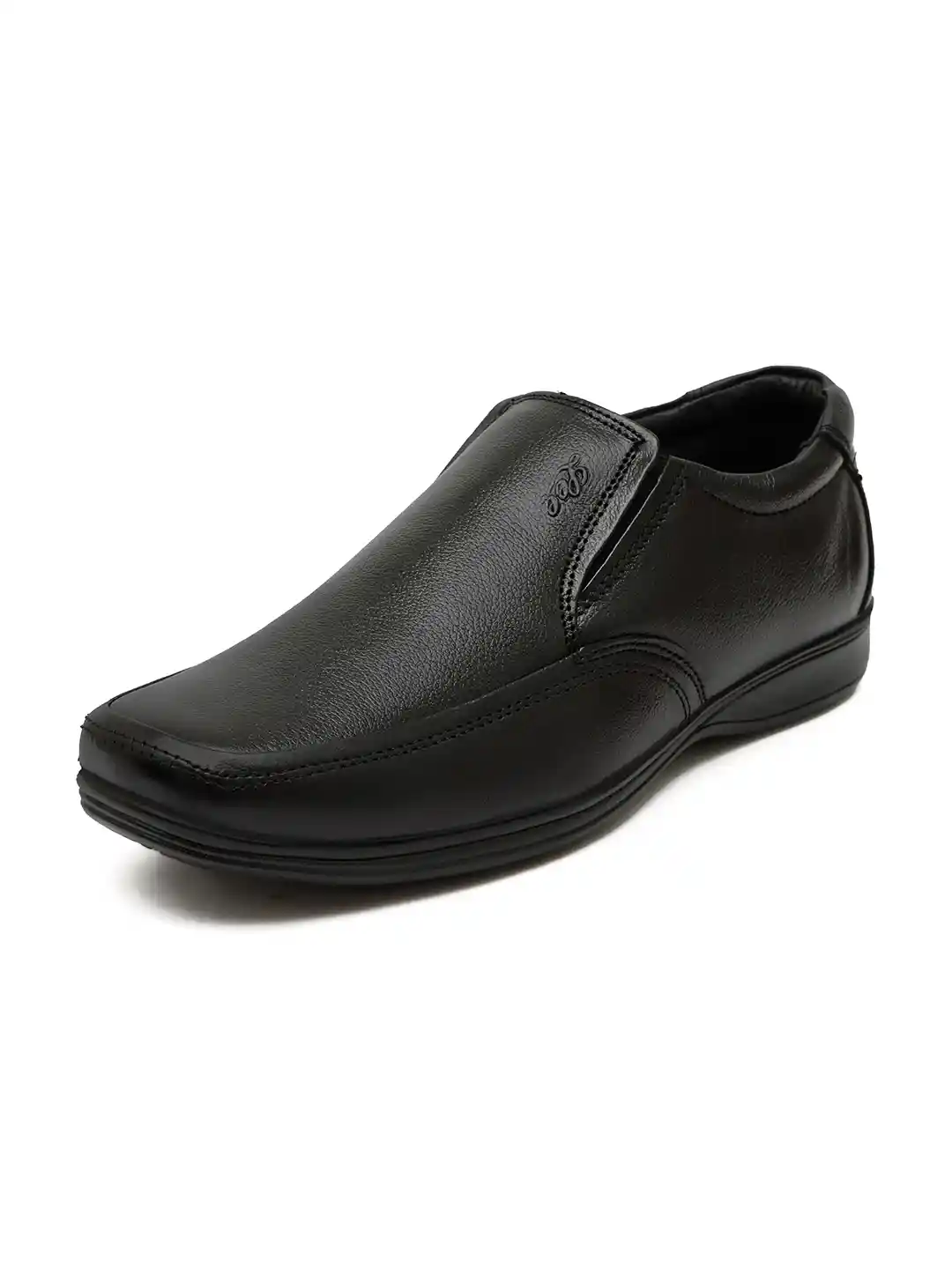 Buy SHOE BLATE Men Leather Square Toe Formal Slip On Shoes