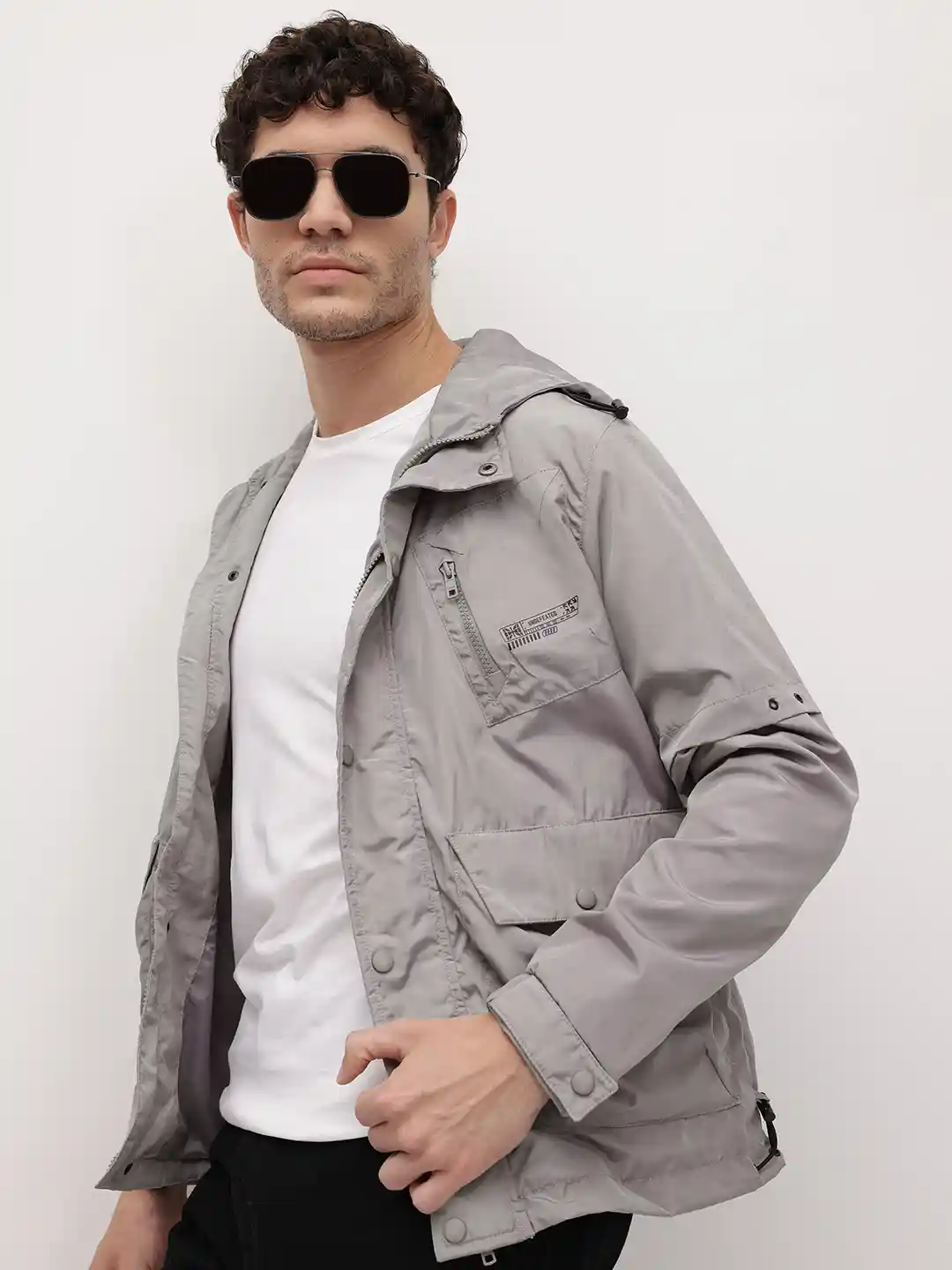 Buy The Roadster Life Co. Hooded Collar Tailored Jacket - Jackets