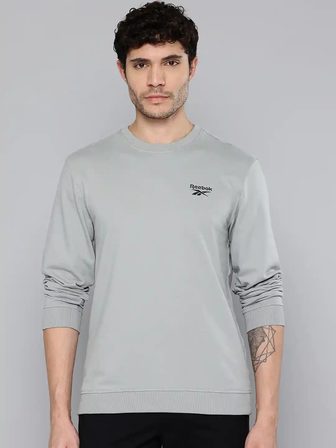Buy Reebok Men Printed Sweatshirt Sweatshirts for Men 37105108
