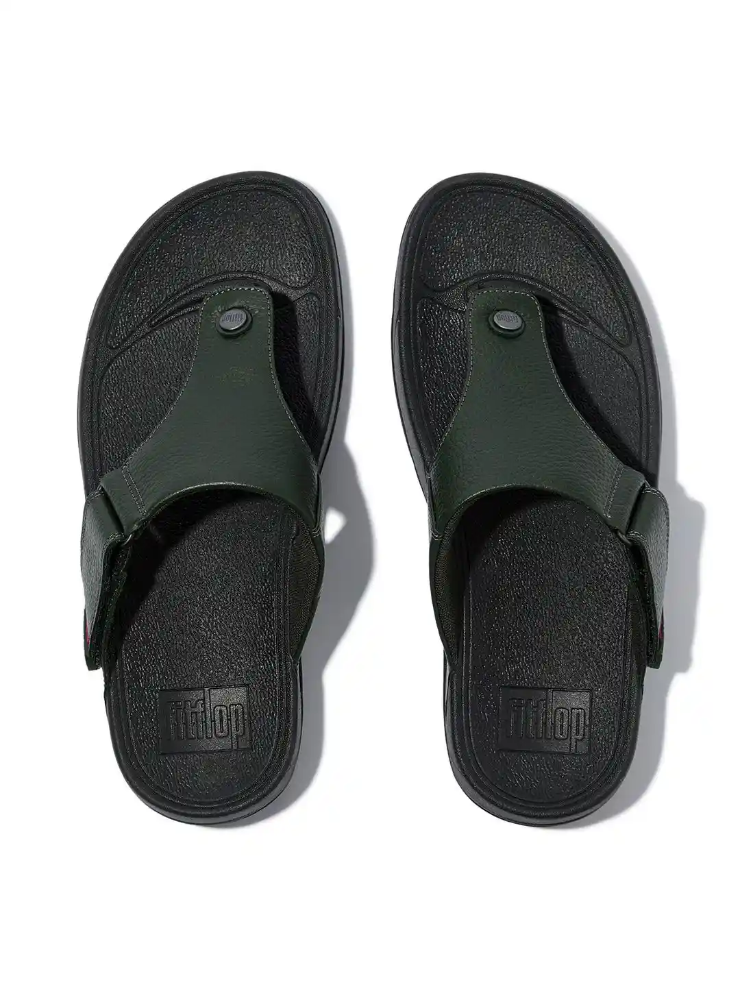 Buy fitflop Cushioned Footbed Leather Comfort Buckle Sandals