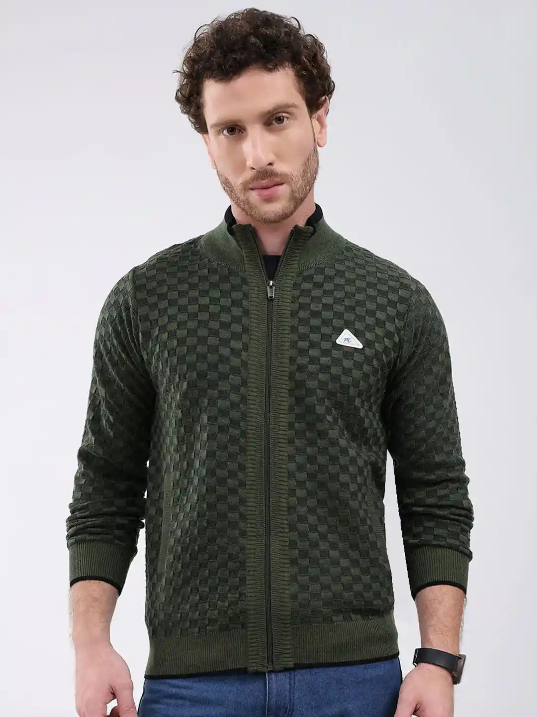 Buy Monte Carlo Men Woollen Cardigan Sweaters for Men 36709867