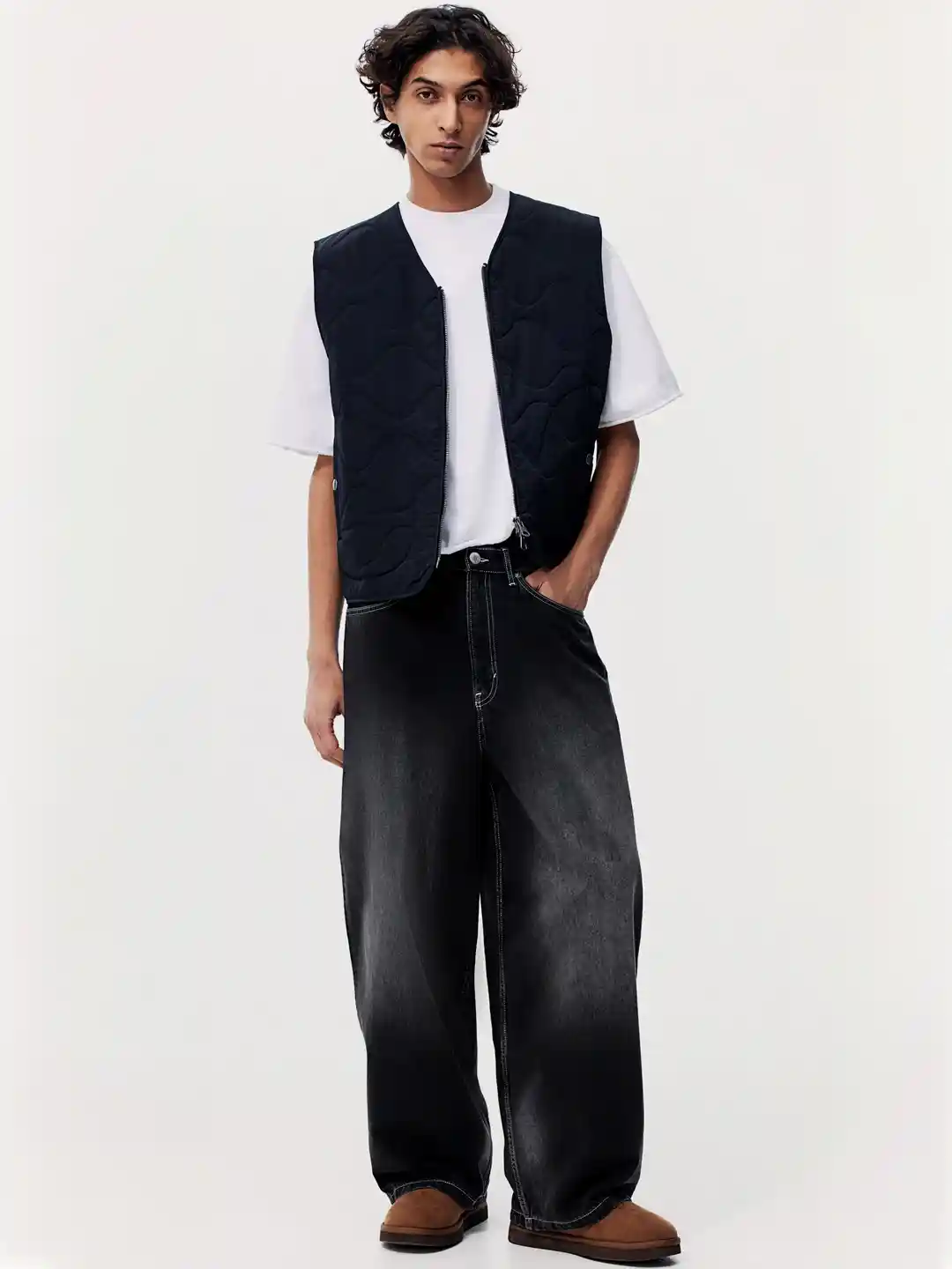 Buy H&M Men Super Baggy Jeans Jeans for Men 31438637 Myntra