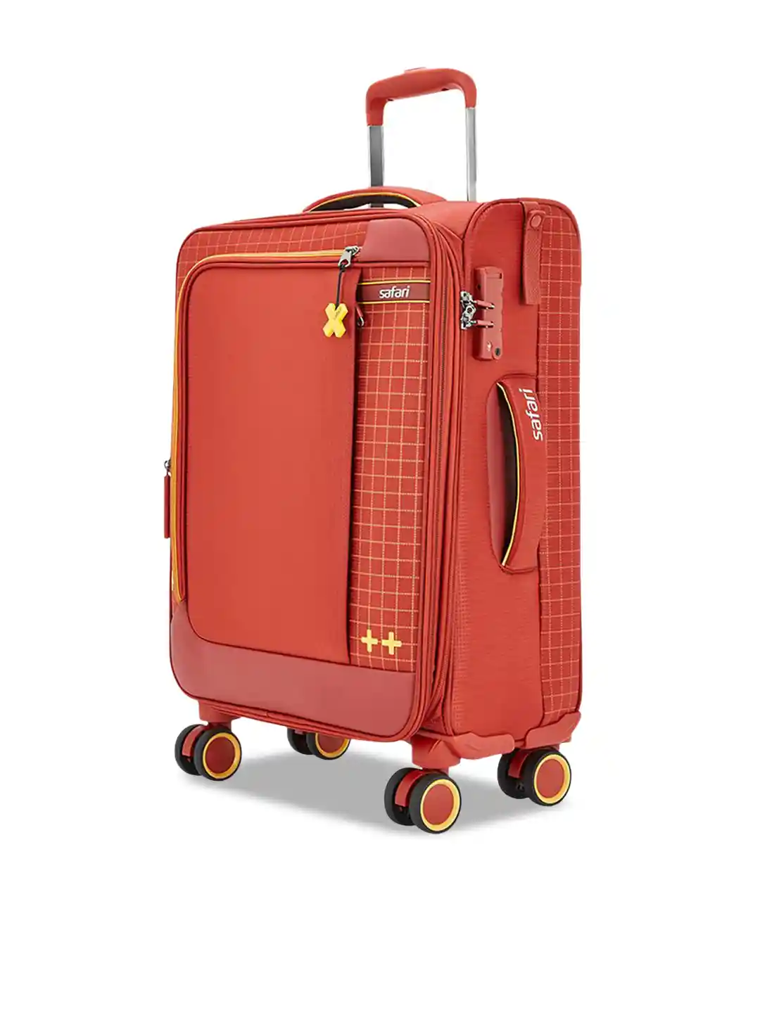 Buy Safari Printed Soft-Sided Large Trolley Bag Trolley Bag for