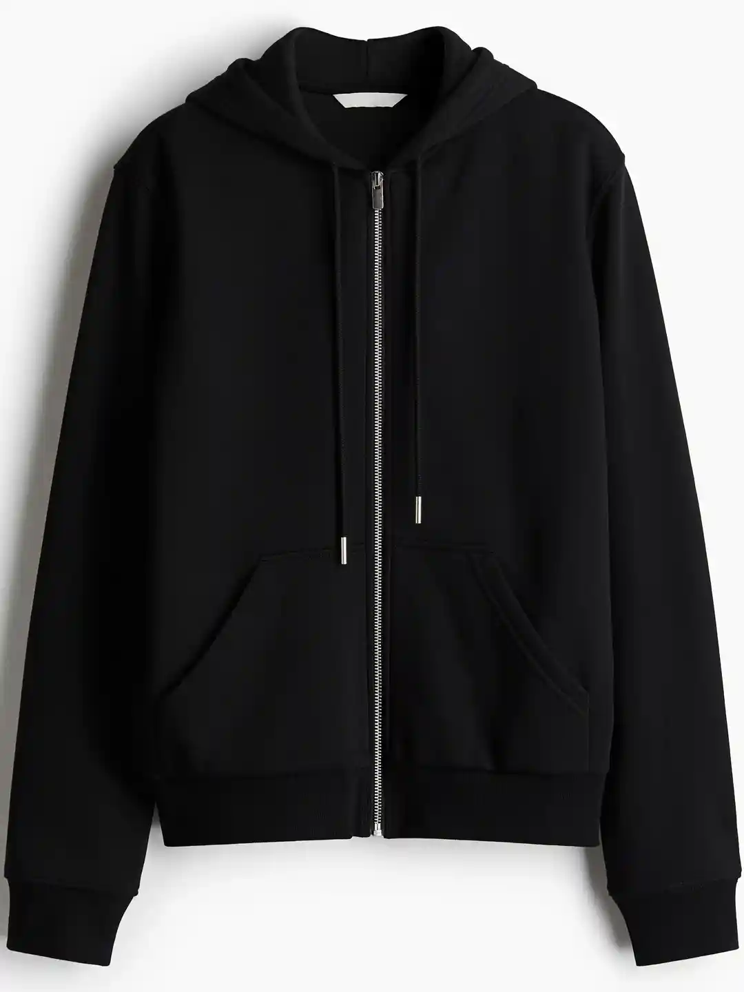H&m Basic Oversized Zip Through Hoodie Buy H&M Women Black Zip