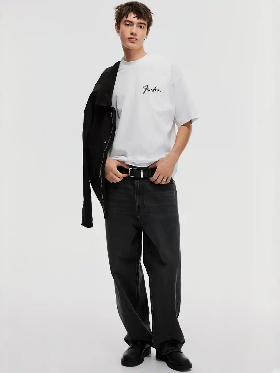 Buy H&M Oversized Fit T-shirt Tshirts for Men 32047176 Myntra