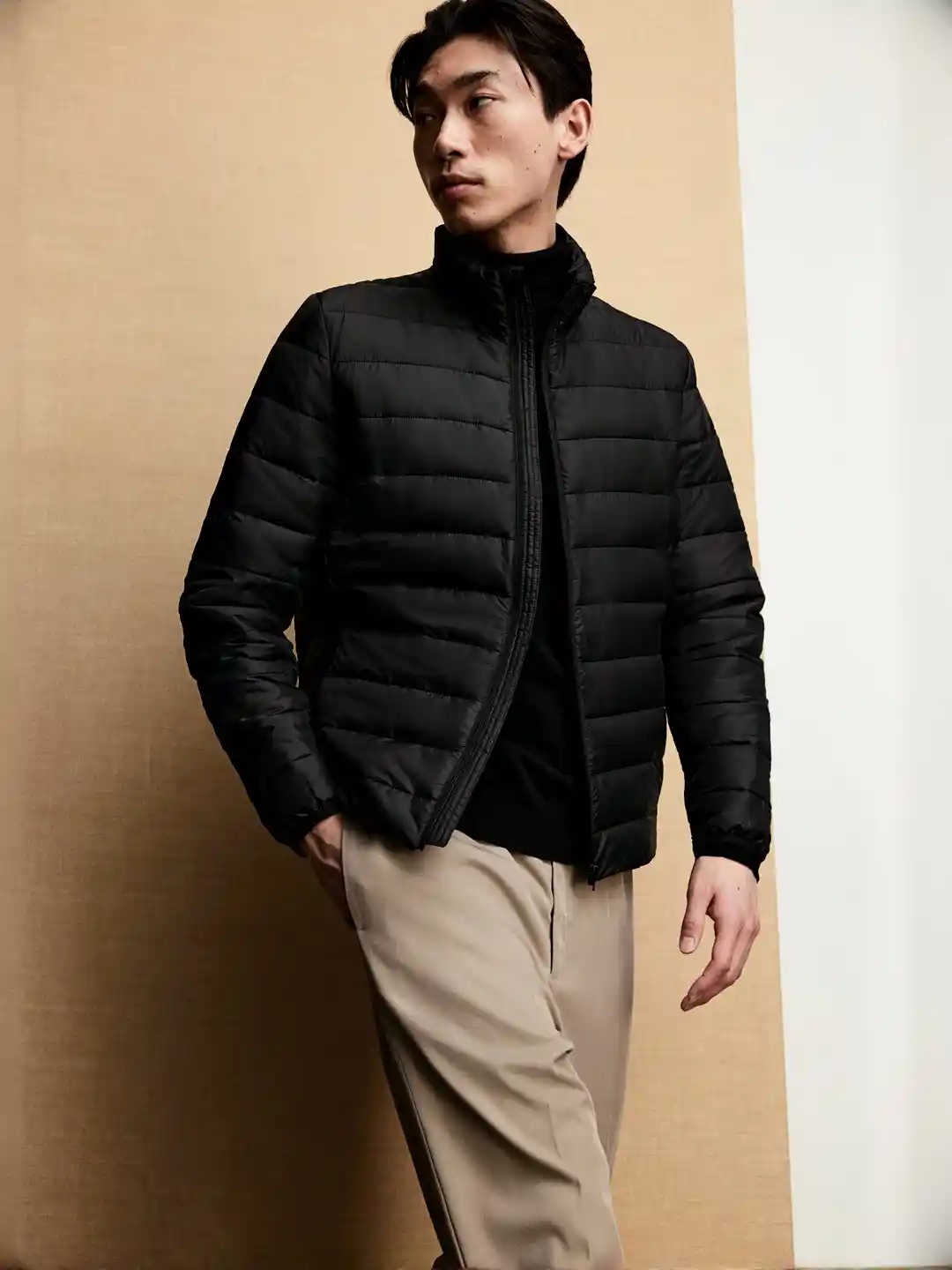 Buy H&M Slim Fit Lightweight Puffer Jacket Jackets for Men