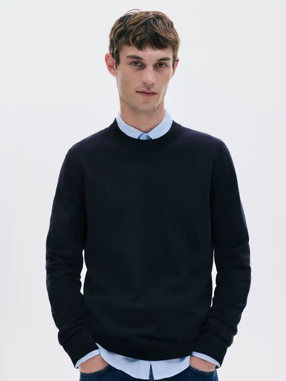 H&M Regular Fit Fine-Knit Jumper