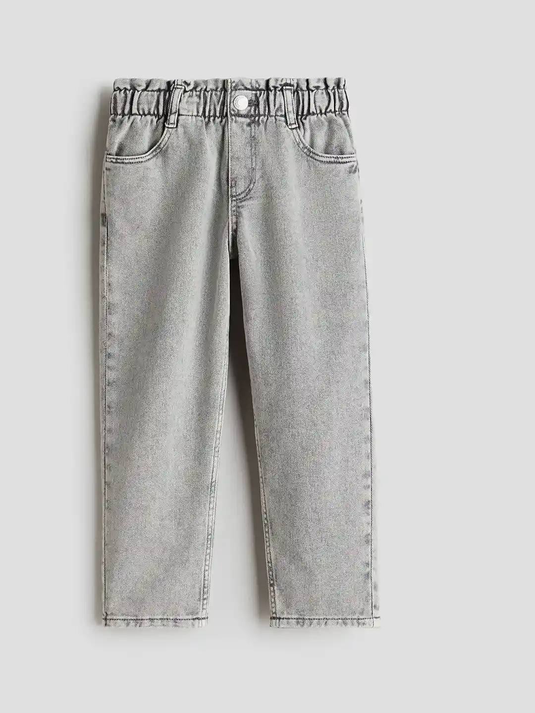 Buy H&M Relaxed Paper Bag Jeans Jeans for Girls 36871727 Myntra