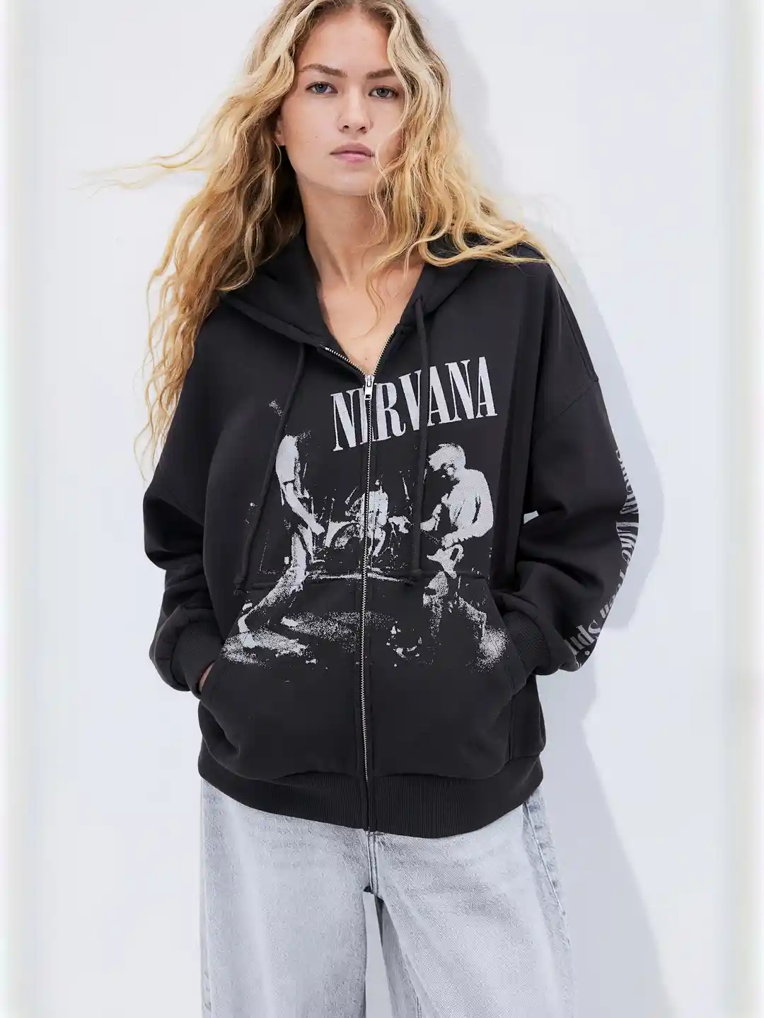 H&m Nirvana Hoodie Kids Pink Nirvana Shirt H&m H And M