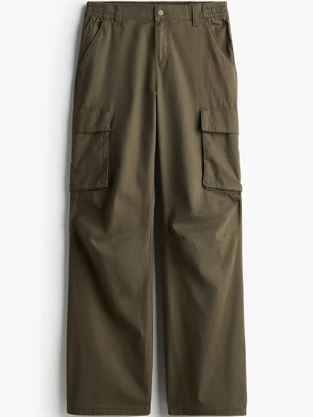 Buy H&M Canvas Cargo Trousers Trousers for Women 30245636 Myntra