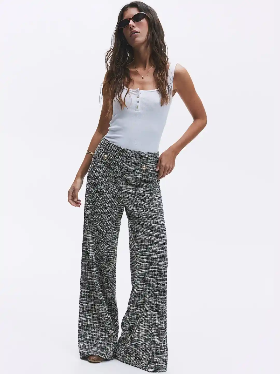 Buy H&M Women Straight Trousers Trousers for Women 32257485 Myntra