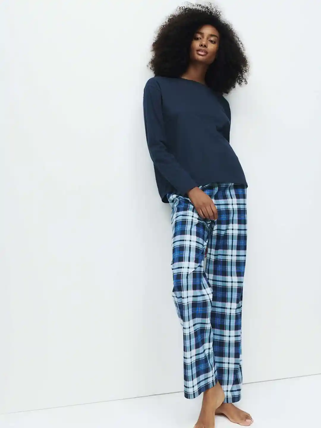 Marks Spencer Women Pure Cotton T-shirt Pyjamas Night suit