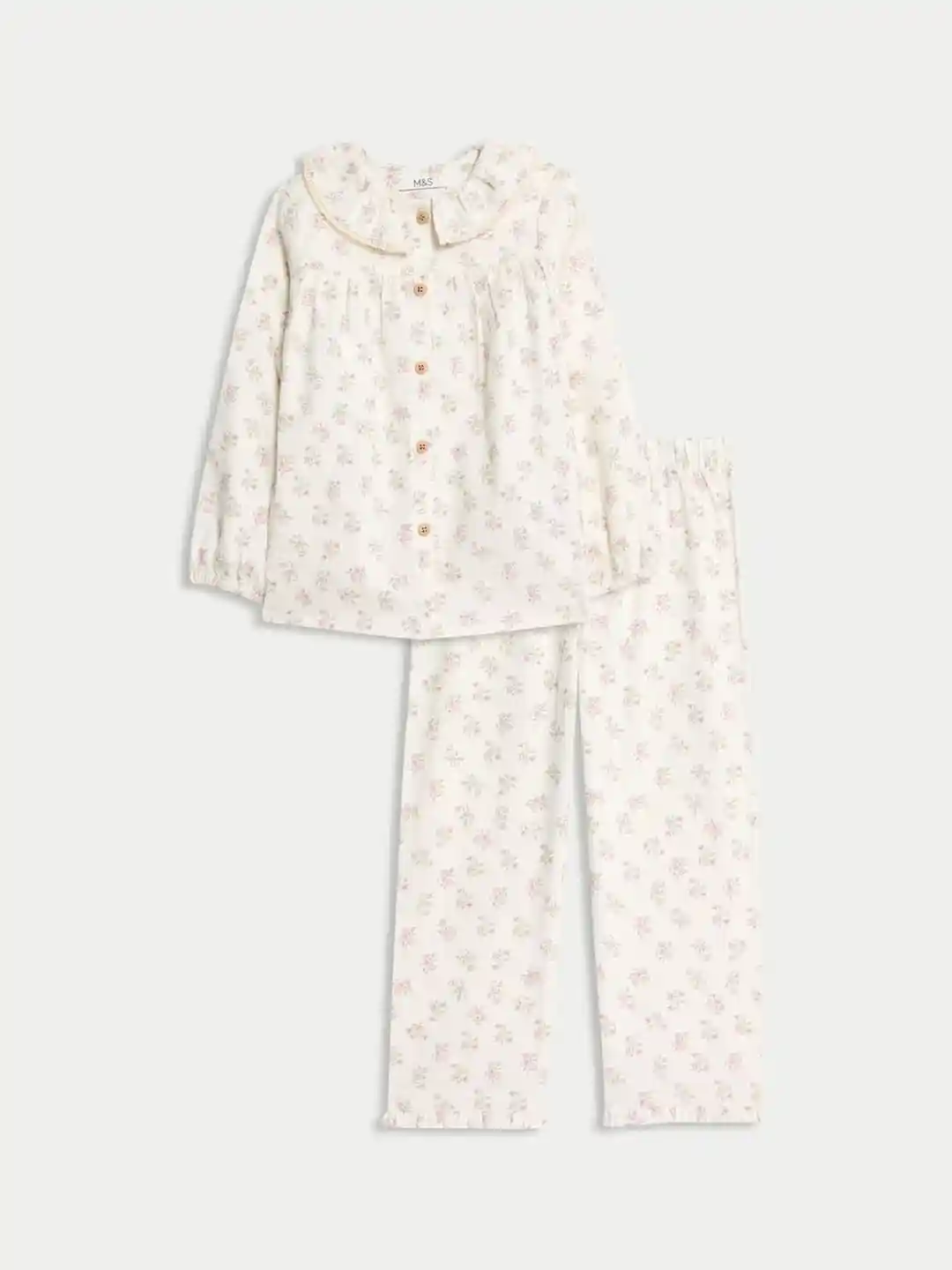 Buy Marks Spencer Girls Printed Pure Cotton Night suit Night