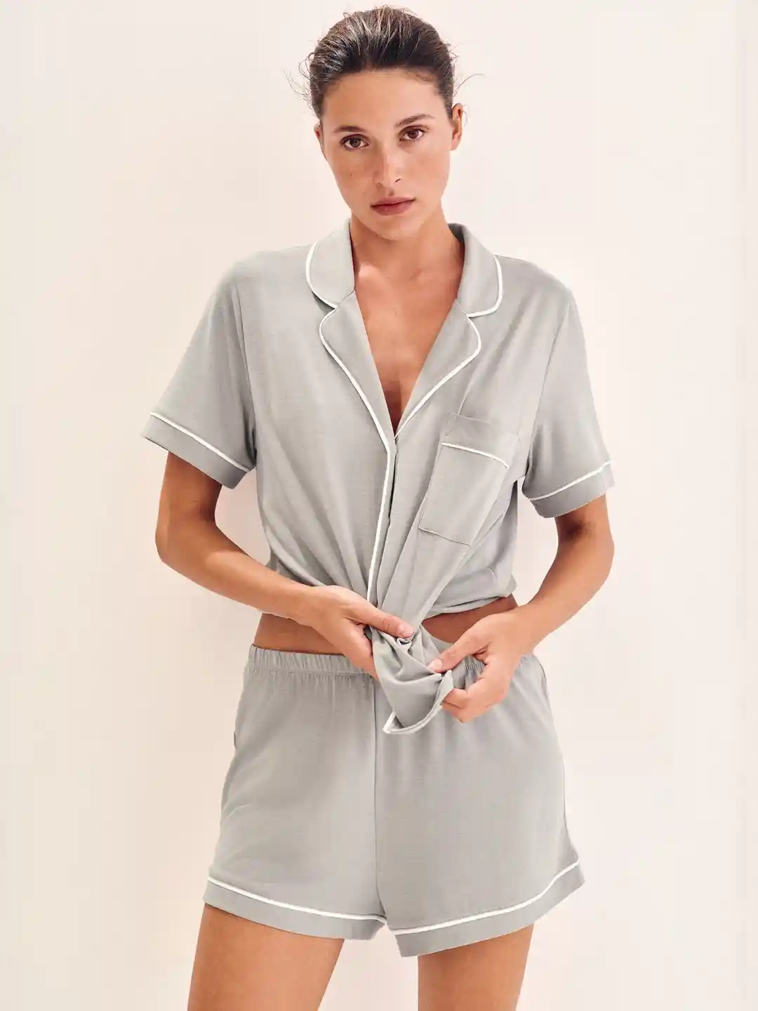 Buy H&M Pyjama Shirt Shorts Night suits for Women 33101646