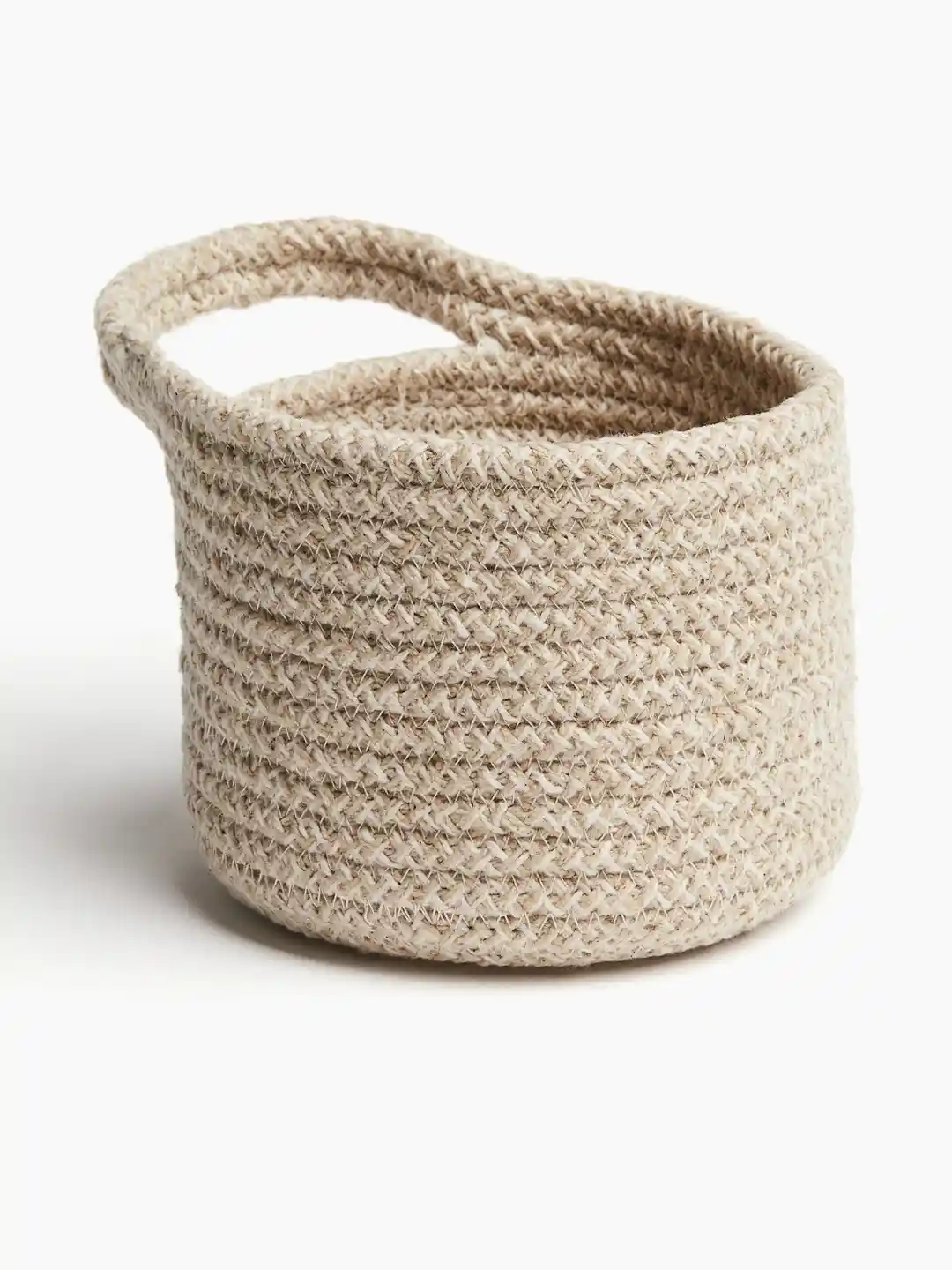 Buy H&M Beige Extra-Small Cotton Storage Basket Organisers for