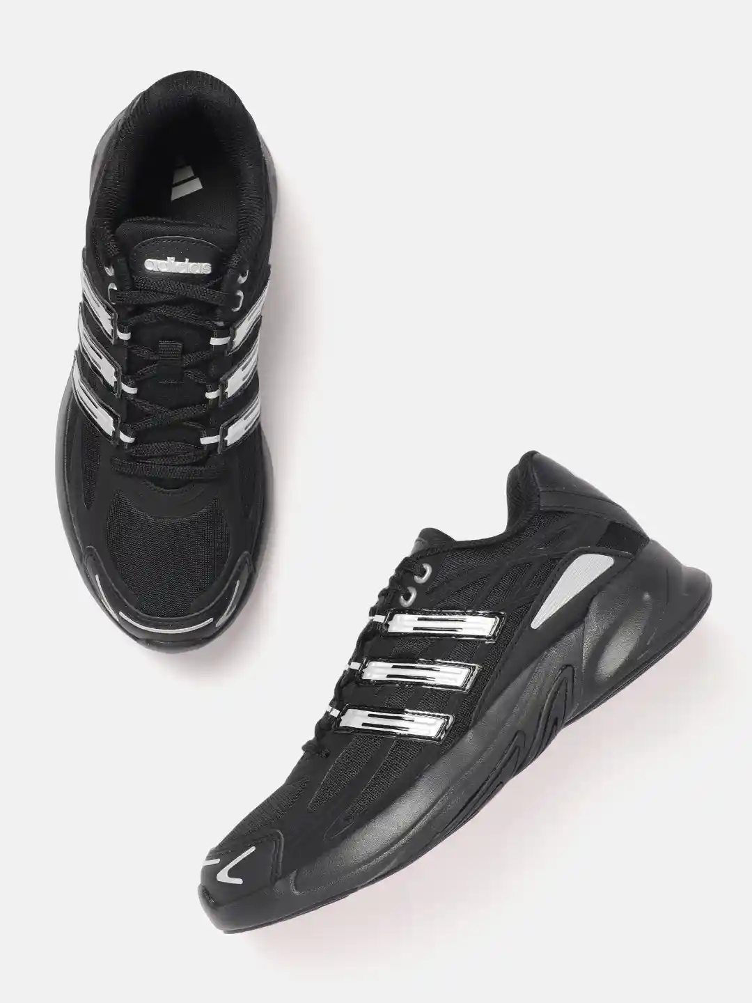 ADIDAS Men Woven Design Hustlerr Sneaker Running Shoes