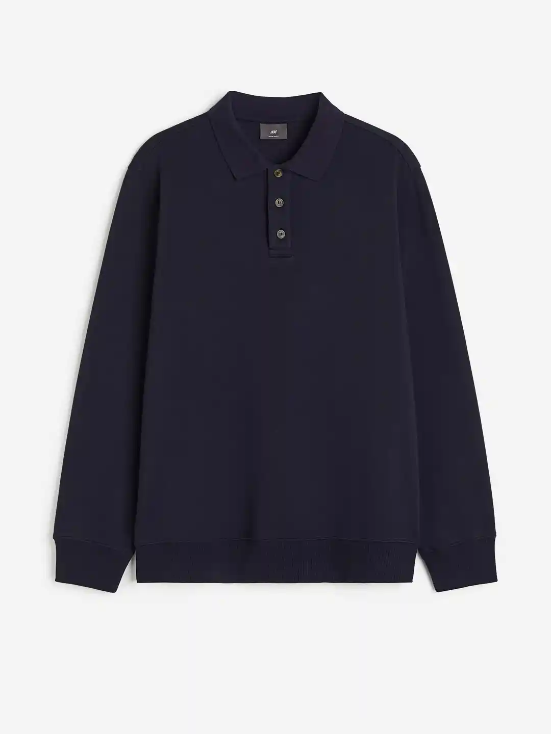 Buy H&M Shirt Collar Polo Shirt Sweatshirts for Men 25633324