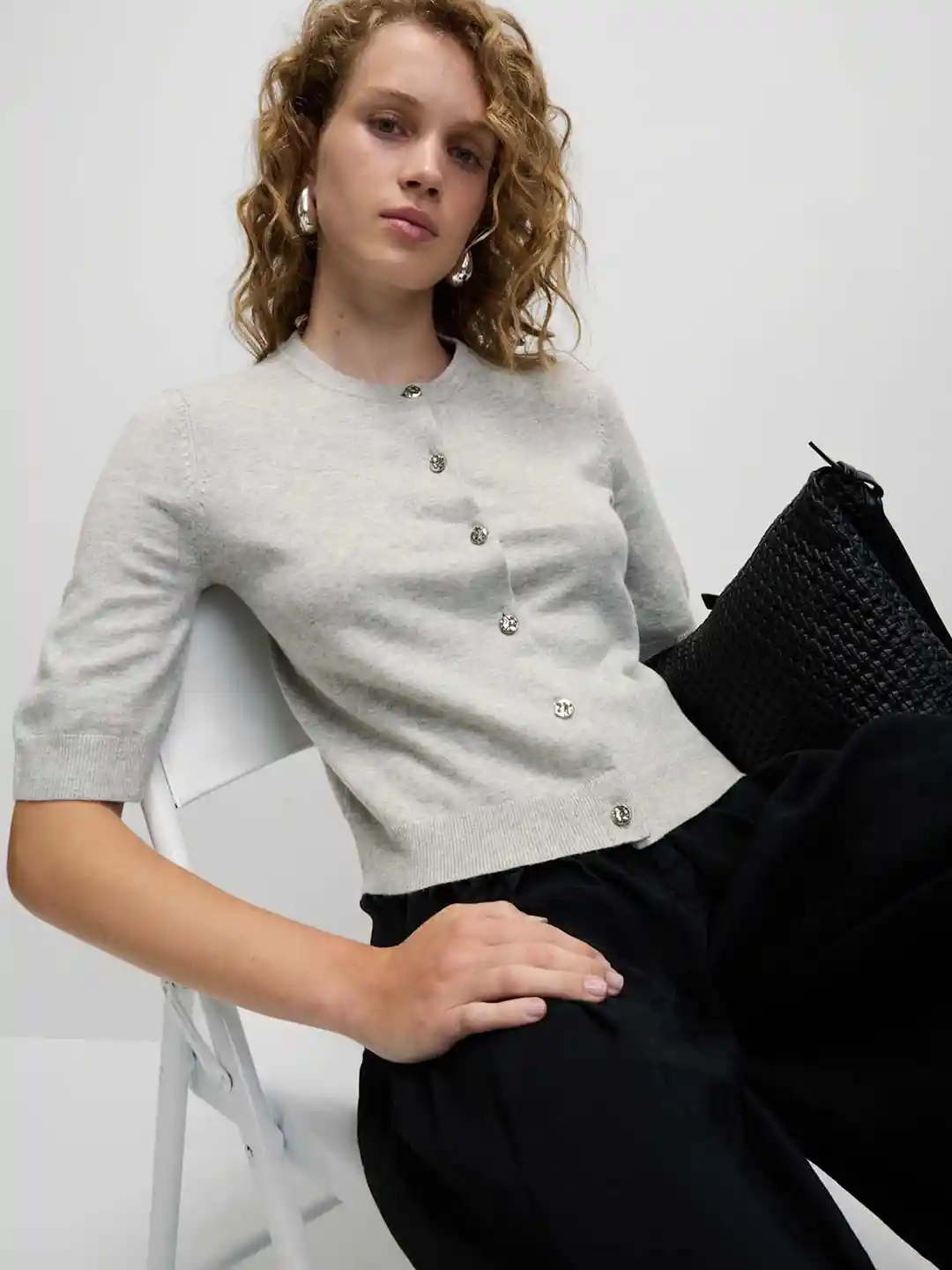 Cardigan Sweaters Marks And Spencer Ladies Cardigan Sparkly Crew