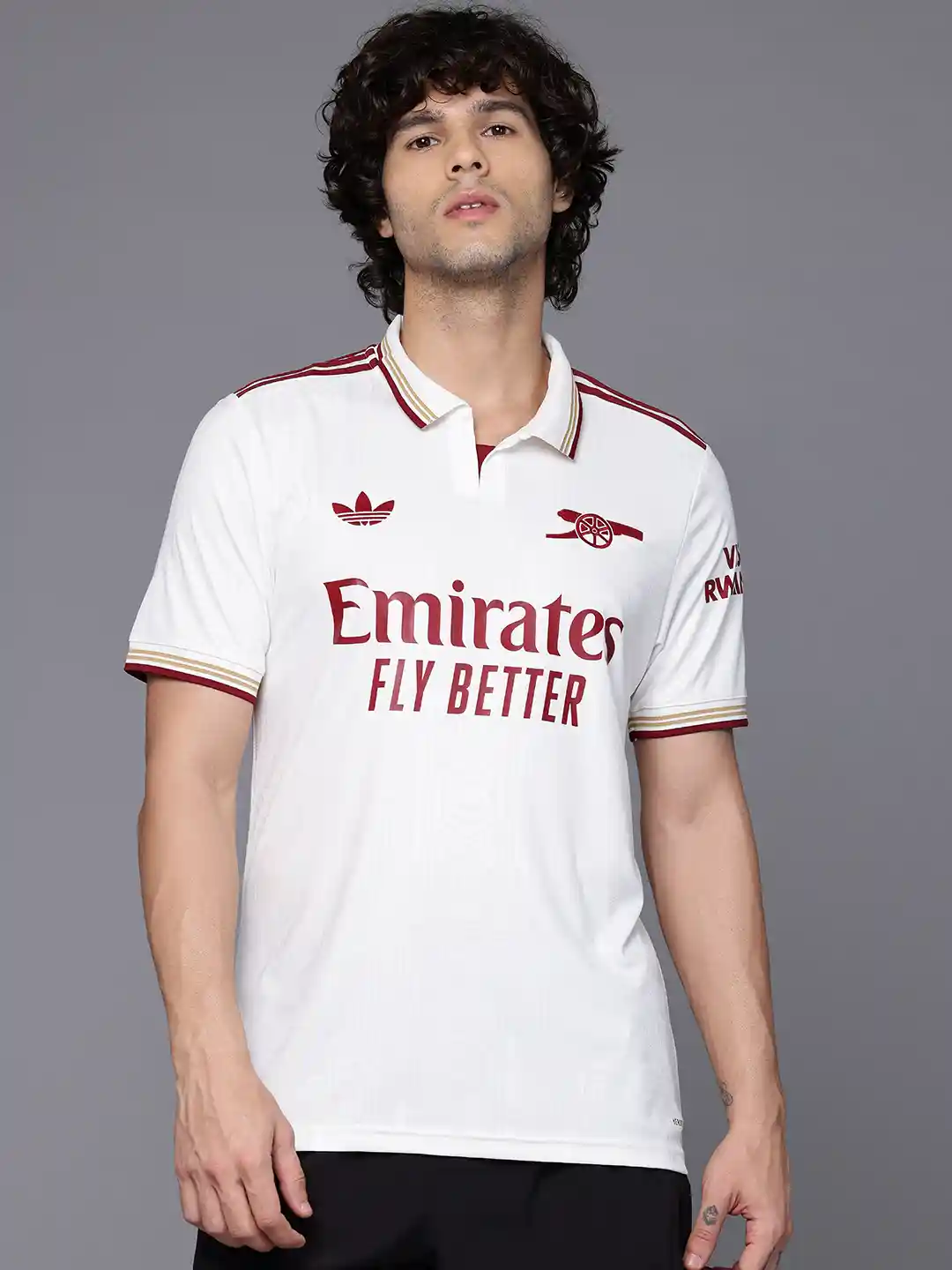 ADIDAS Abstract Print Aeroready Slim Fit Arsenal 25/26 Third Football Jersey