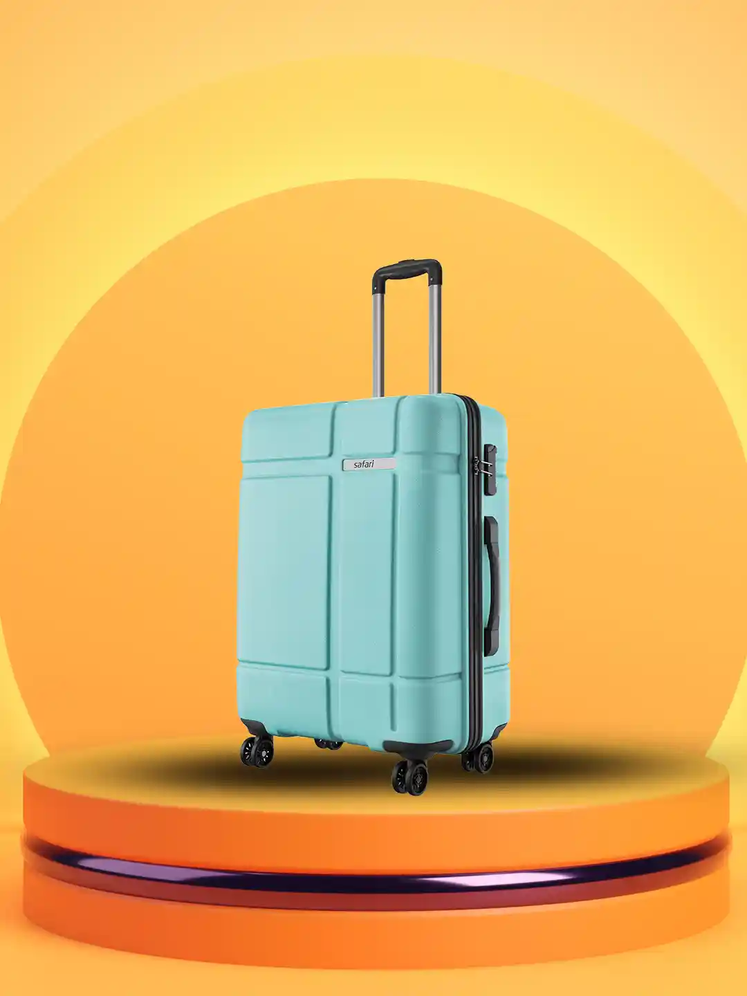 Buy Safari Route Poly Carbonate Medium Hard Trolley Bag 65 cm