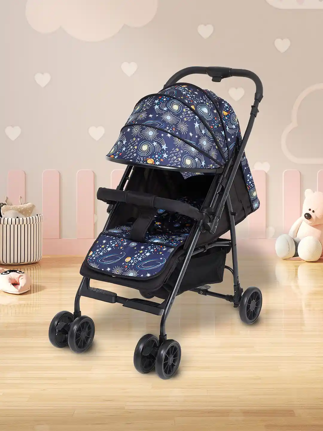 Buy Juniors by Babyshop Kids Printed Bree Baby Stroller With