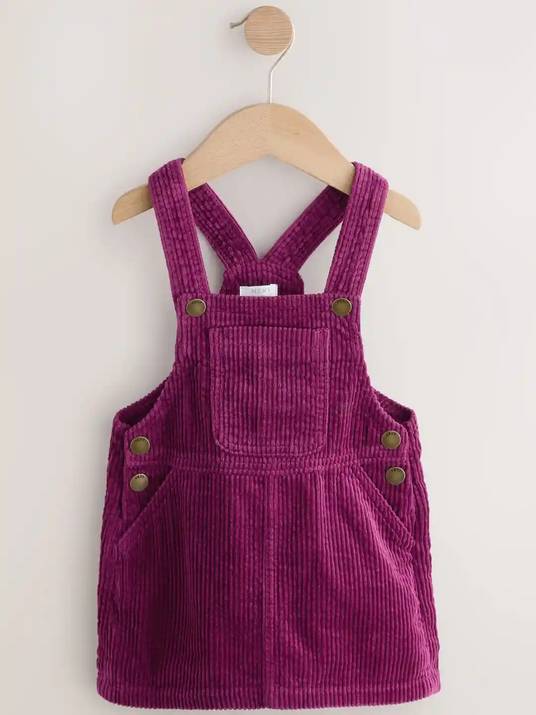 NEXT Girls Pinafore Pure Cotton Dress