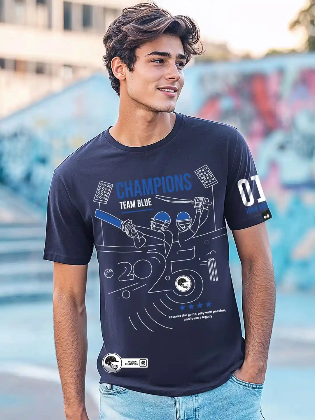 Buy Bewakoof Graphic Printed Short Sleeves Cotton T-shirt