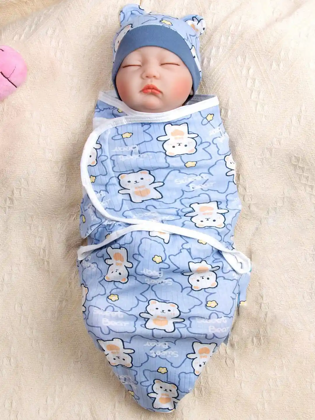 Buy Babymoon Infants Kids Printed Cotton Baby Sleeping Bag - Main Image