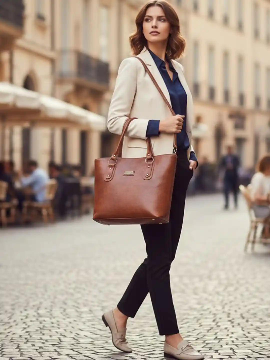 CLASSIC SMUGGLER Women Solid Structured Shoulder Bag