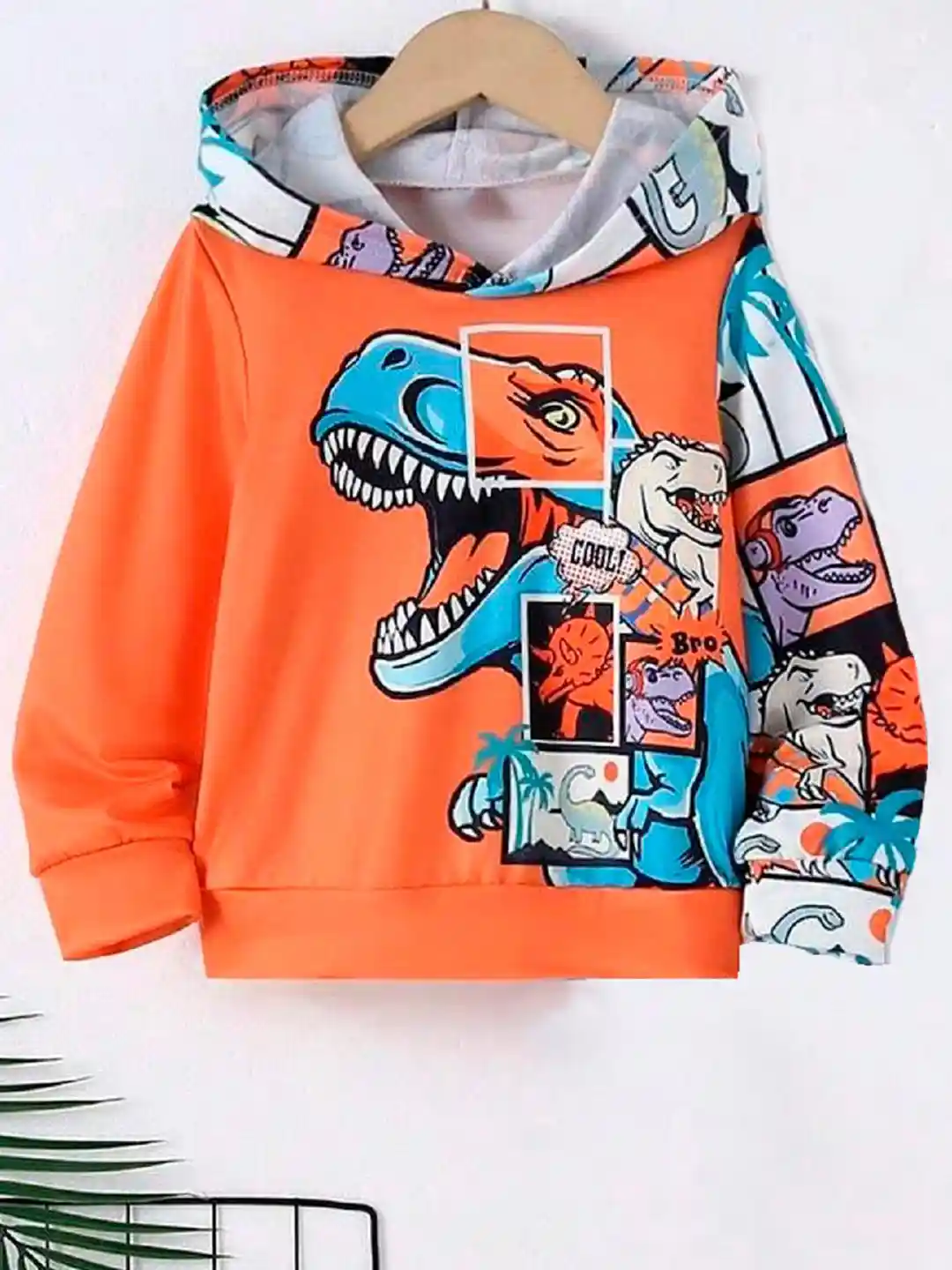 Buy Provogue Boys Printed Hooded Neck Long Sleeve Sweatshirt