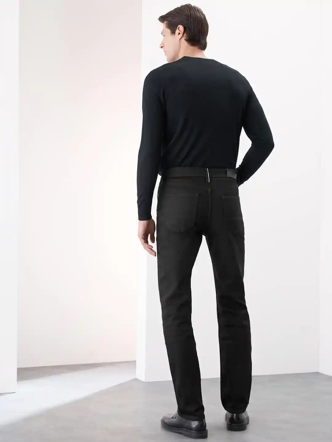 Buy Marks Spencer Men Straight Fit Mid-Rise Japanese Selvedge