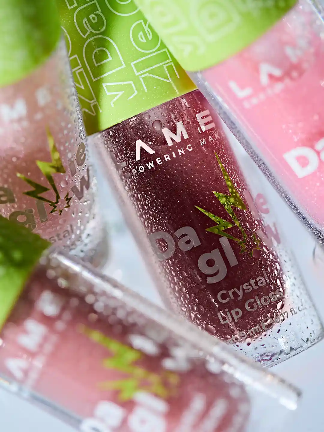 Buy LAMEL Dazzle Glow Crystal Lip Gloss 5ml - Provocative 407