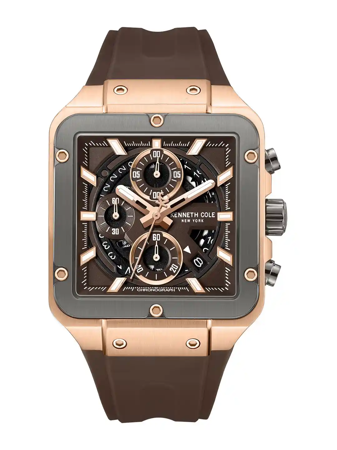 Buy Kenneth Cole Sport Quartz Brown Square Dial Men's Watch