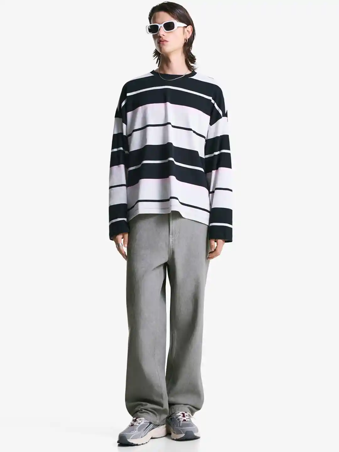 Buy Bershka Men Low-Rise Cotton Baggy Fit Jeans Jeans for Men