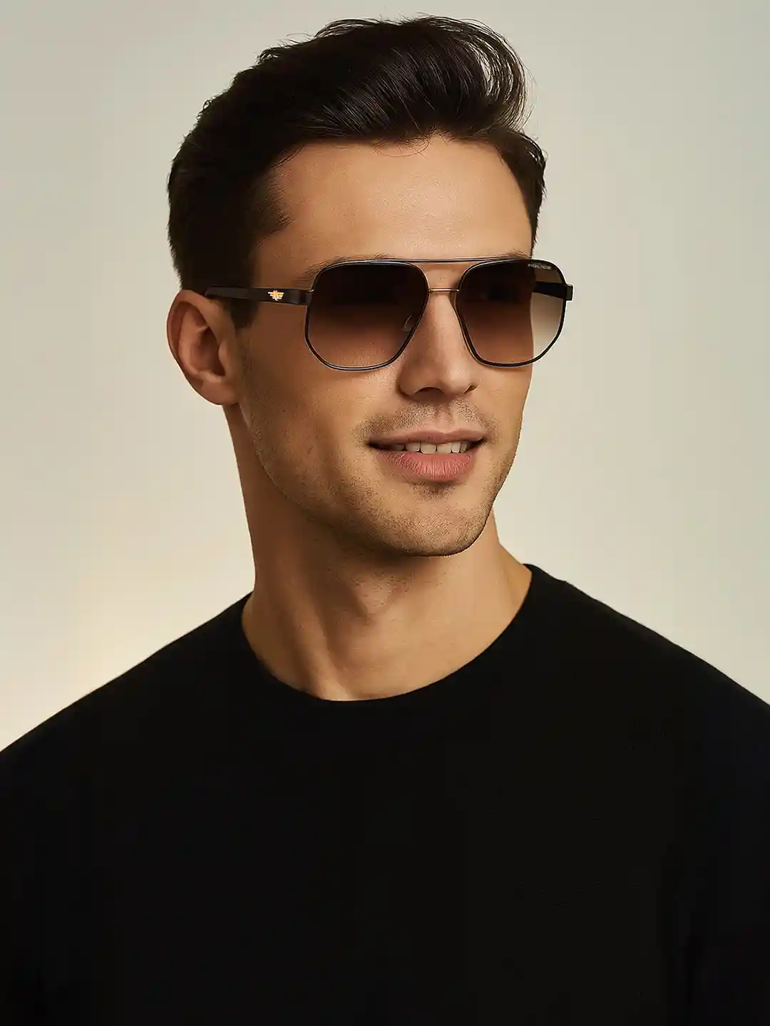 Buy Police Men Aviator Sunglasses With UV Protected Lens