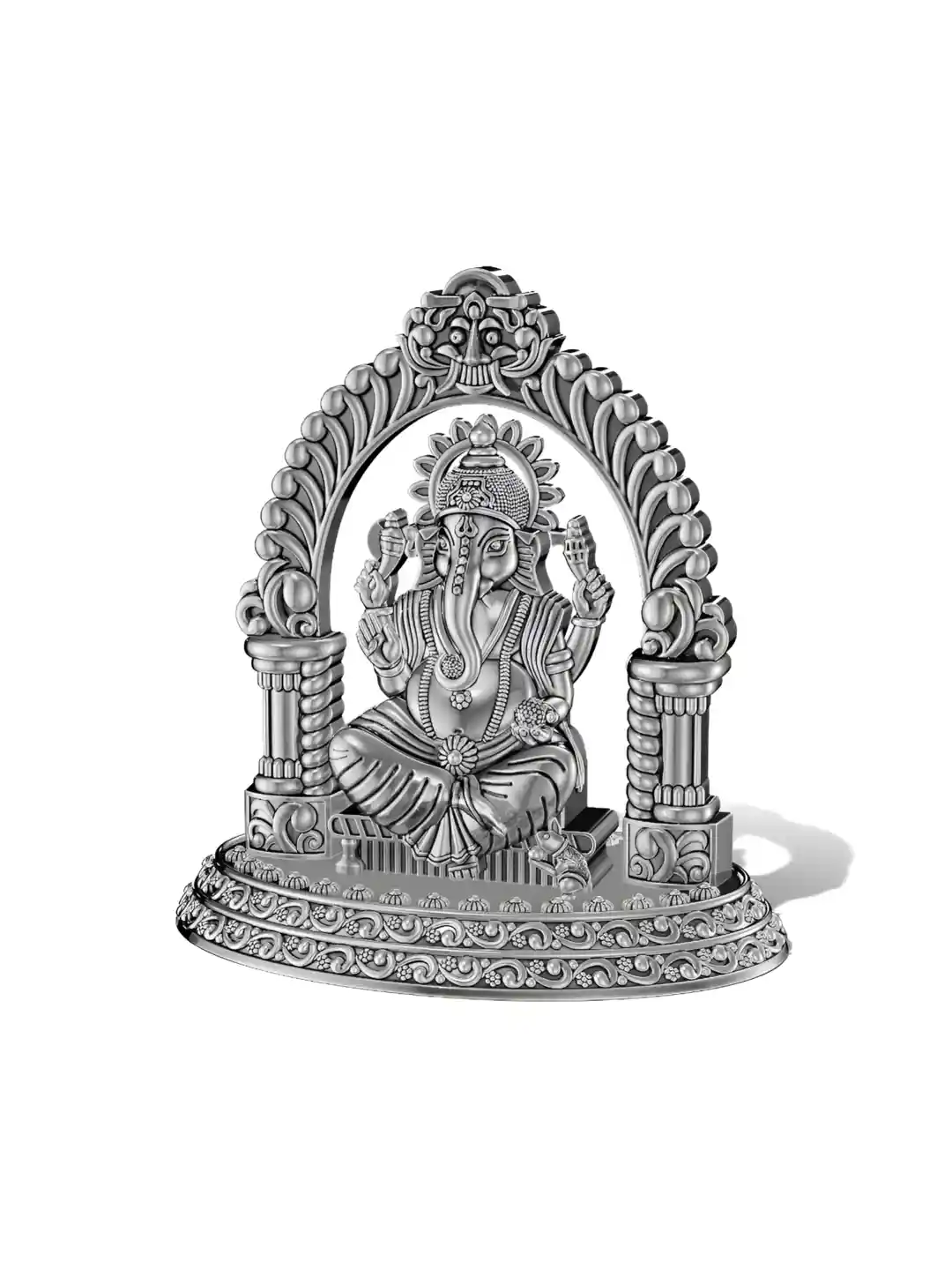 Buy Joyalukkas Silver-Toned Idol Religious Showpieces Showpieces