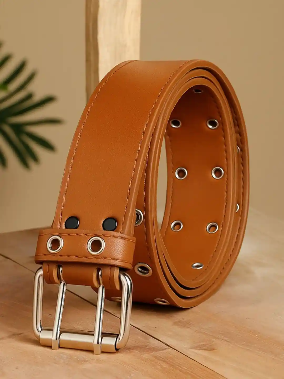 TYBELT Women's Vegan Leather Adjustable Belt