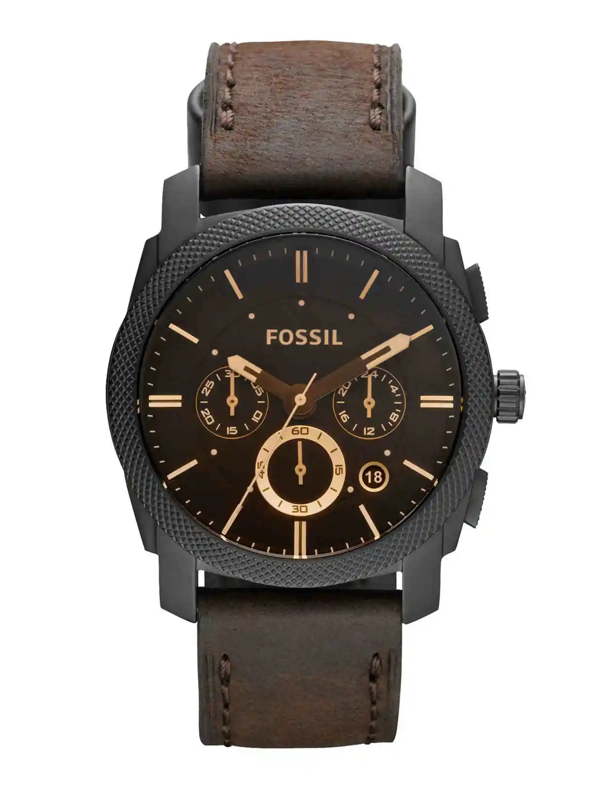 Buy Fossil Men Coffee Brown Analogue Watch FS4656 Watches for